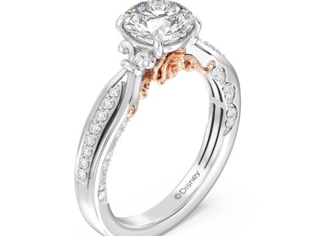 Enchanted Star Lab Grown Diamond 14K Gold Belle Rose Engagement Ring Online