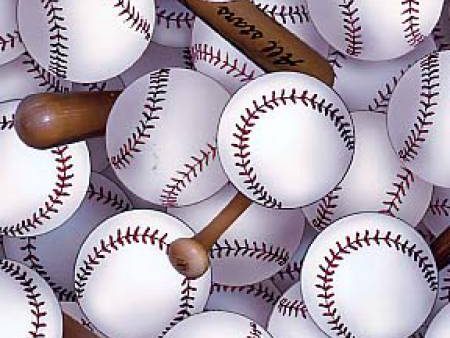 Baseball Sports Collection Fabric by the yard Supply