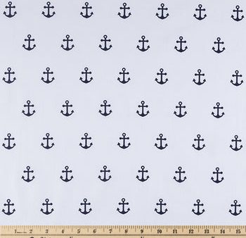 Anchors Fabric by the yard Cheap