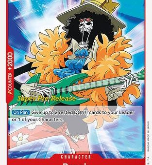 Brook (ST01-011) - Super Pre-Release Starter Deck 1: Straw Hat Crew  [Common] on Sale