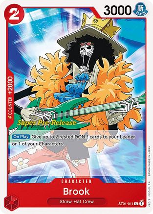 Brook (ST01-011) - Super Pre-Release Starter Deck 1: Straw Hat Crew  [Common] on Sale