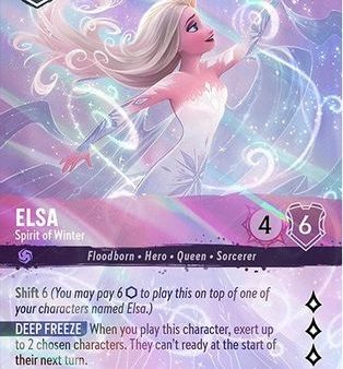 Elsa - Spirit of Winter (Enchanted) (207 204) - The First Chapter Holofoil [Enchanted] Fashion