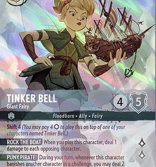 Tinker Bell - Giant Fairy (Enchanted) (216 204) - The First Chapter Holofoil [Enchanted] For Discount