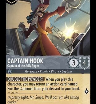 Captain Hook - Captain of the Jolly Roger (173 204) - The First Chapter  [Rare] Sale