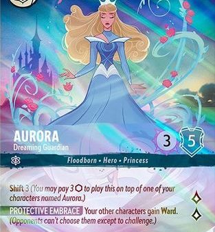 Aurora - Dreaming Guardian (Enchanted) (213 204) - The First Chapter Holofoil [Enchanted] For Cheap