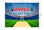 Cricket Theme Customized Welcome Board Hot on Sale