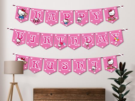 Hello Kitty Theme Personalized Hanging Discount