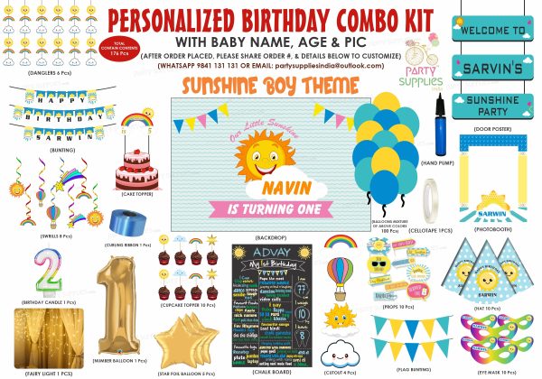 Sunshine Boy Theme Premium Kit Online now