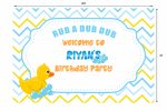 Duck Theme Boy Personalized Welcome Board Cheap