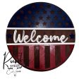 Americana 14” door sign Fashion