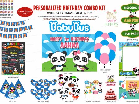 Baby Bus Theme Classic Kit on Sale