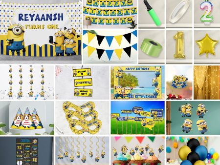 Minion Theme Premium Kit Supply