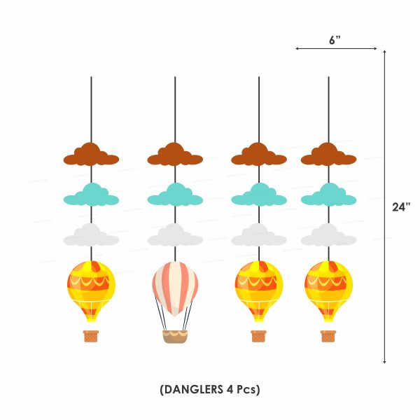 Hot Air Boy Theme Heritage Kit Supply