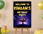 Aladdin Theme Personalized Welcome Poster Online Sale