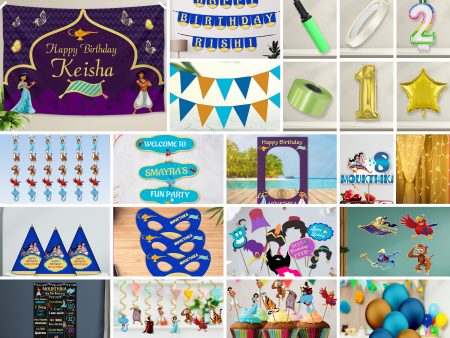 Aladdin Theme Premium Combo Kit For Sale