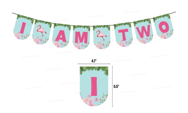 Flamingo Theme Baby Age Hanging For Sale