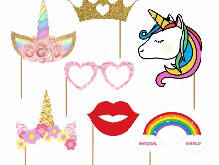 Unicorn Theme Props Hot on Sale