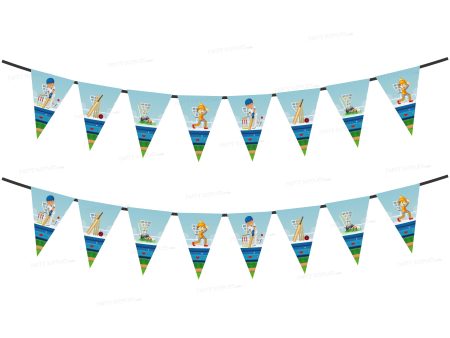 Cricket Theme Flag Hanging Cheap