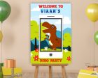 Dinosaur Theme Personalized Welcome Board Online Hot Sale