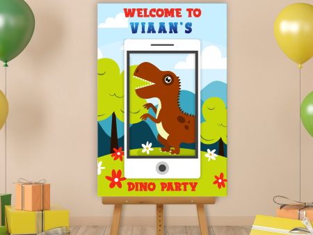 Dinosaur Theme Personalized Welcome Board Online Hot Sale