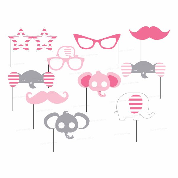 Pink Elephant Theme Props Sale