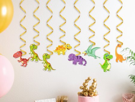 Dinosaur Theme Swirls Supply