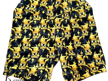 3t-6y Pikachu knee length shorts Online