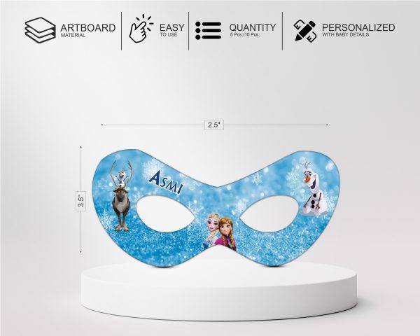 Frozen Theme Personalized Eye Mask Discount