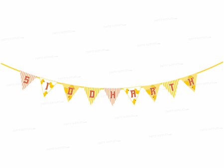 Duck Theme Boy Flag Hanging Supply