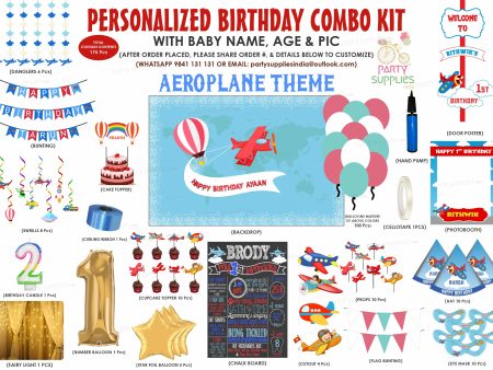 Aeroplane Theme Premium Kit Online now