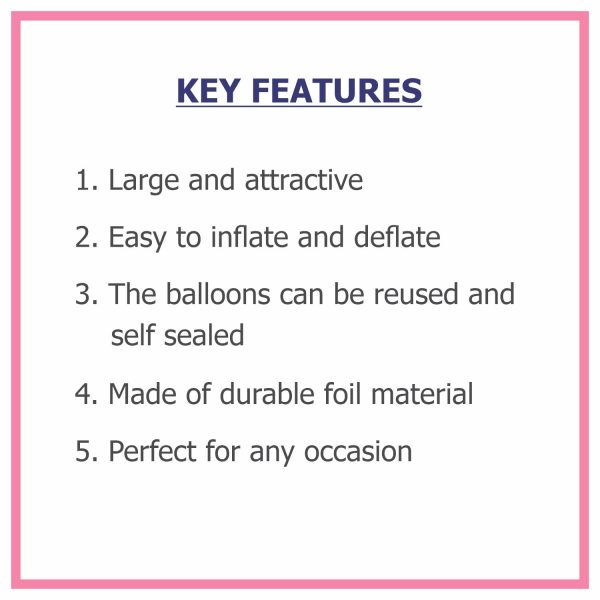 Number 8 Premium Silver Foil Balloon Cheap