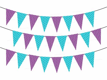 Mermaid Theme Flag Hanging Online Hot Sale