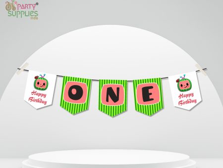 Coco Melon Theme Boy Customized with Age Hanging on Sale