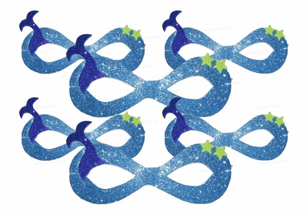 Mermaid Theme Personalized Eye Mask For Sale