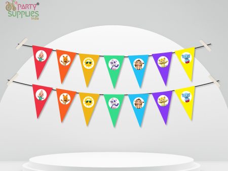 Cocomelon Theme Girl Flag Hanging For Cheap