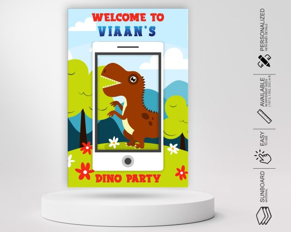 Dinosaur Theme Personalized Welcome Board Online Hot Sale