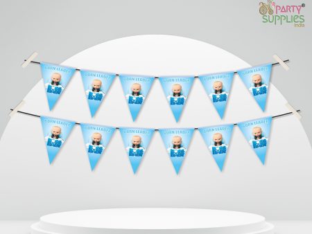 Boss Baby Theme Flag Hanging For Sale