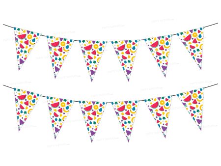 Fruits Theme Flag Classic Bunting on Sale