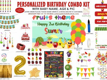 Fruits Theme Premium Kit Fashion