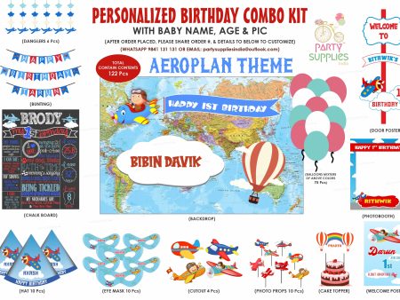 Aeroplane Theme Classic Kit Sale