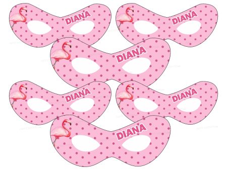 Flamingo Theme Customized Eye Mask Online