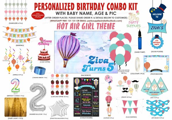 Hot Air Girl Theme Premium Kit Online Hot Sale