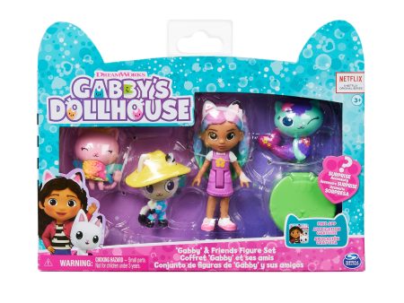 Gabby’s Dollhouse, Gabby and Friends Figure Set Hot on Sale