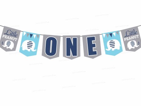 Blue Elephant Theme Flag Hanging Discount