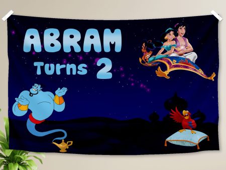 Aladdin Theme Personalized Backdrop For Cheap