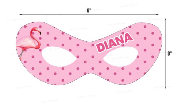 Flamingo Theme Customized Eye Mask Online