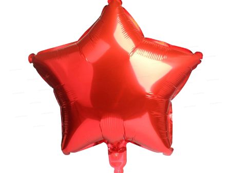 Star Shape Premium Red Foil Balloon Online Sale