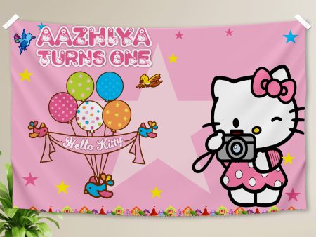 Hello Kitty Theme Backdrop For Sale