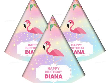 Flamingo Theme Personalized Hat Supply