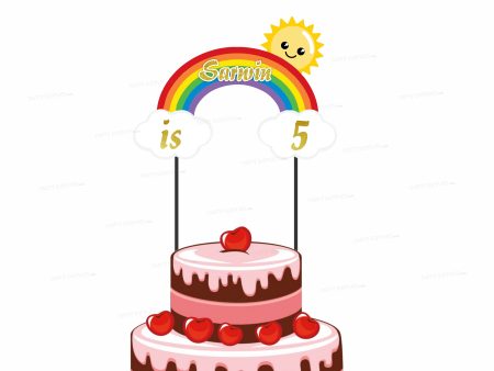 Sunshine Theme Boy Cake Topper Online Hot Sale